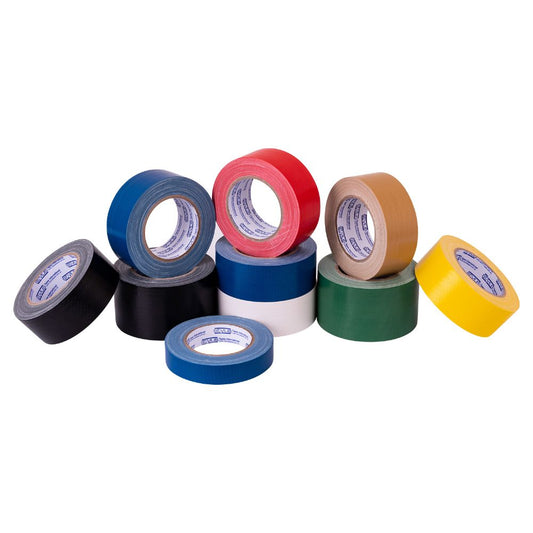 Black 370 GP Cloth Tape - 48mm x 25m