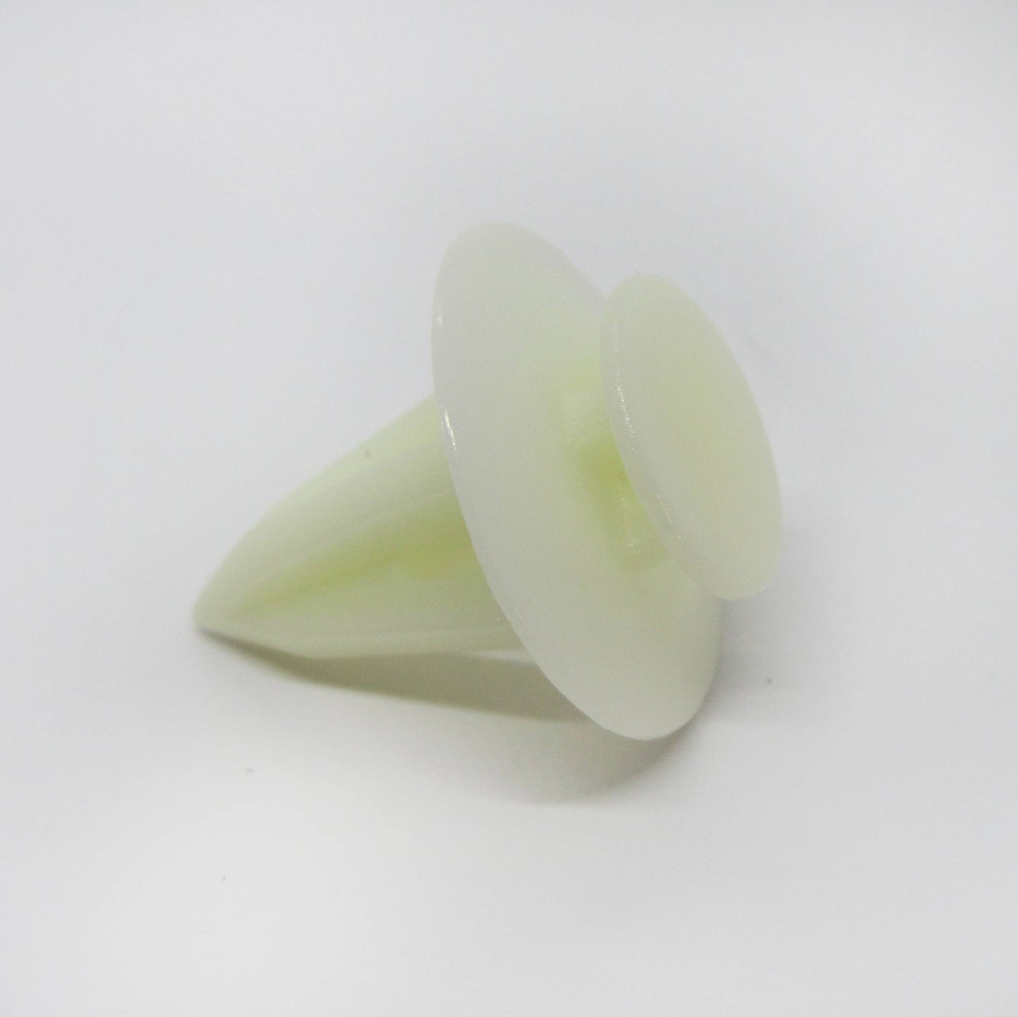 Door Trim Clip, White - GM, Opal & Ford